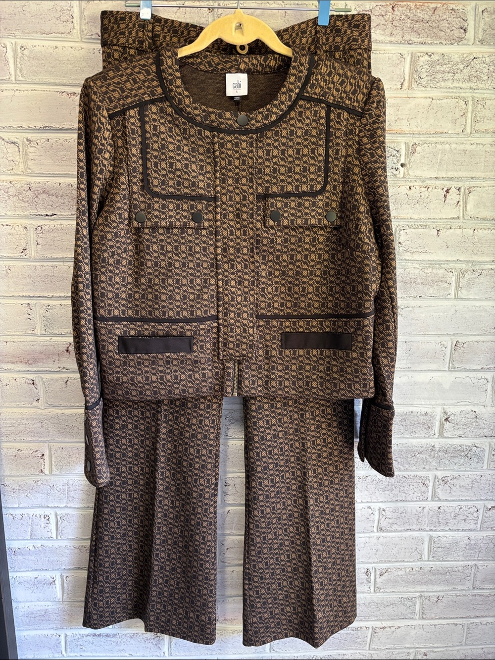 CAbi Director Jacket (Size Large) and Trouser (Size 12)